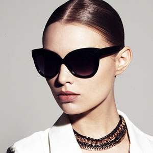 Lunettes de créateur, lunettes maxi