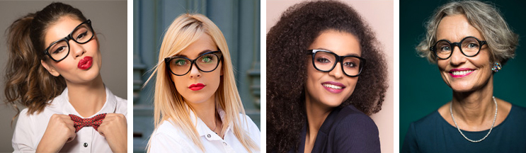maquillage lunettes